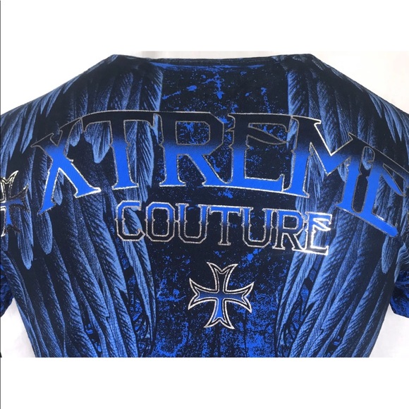 XTREME COUTURE by AFFLICTION Men T-Shirt COBU SMIT - Picture 7 of 8